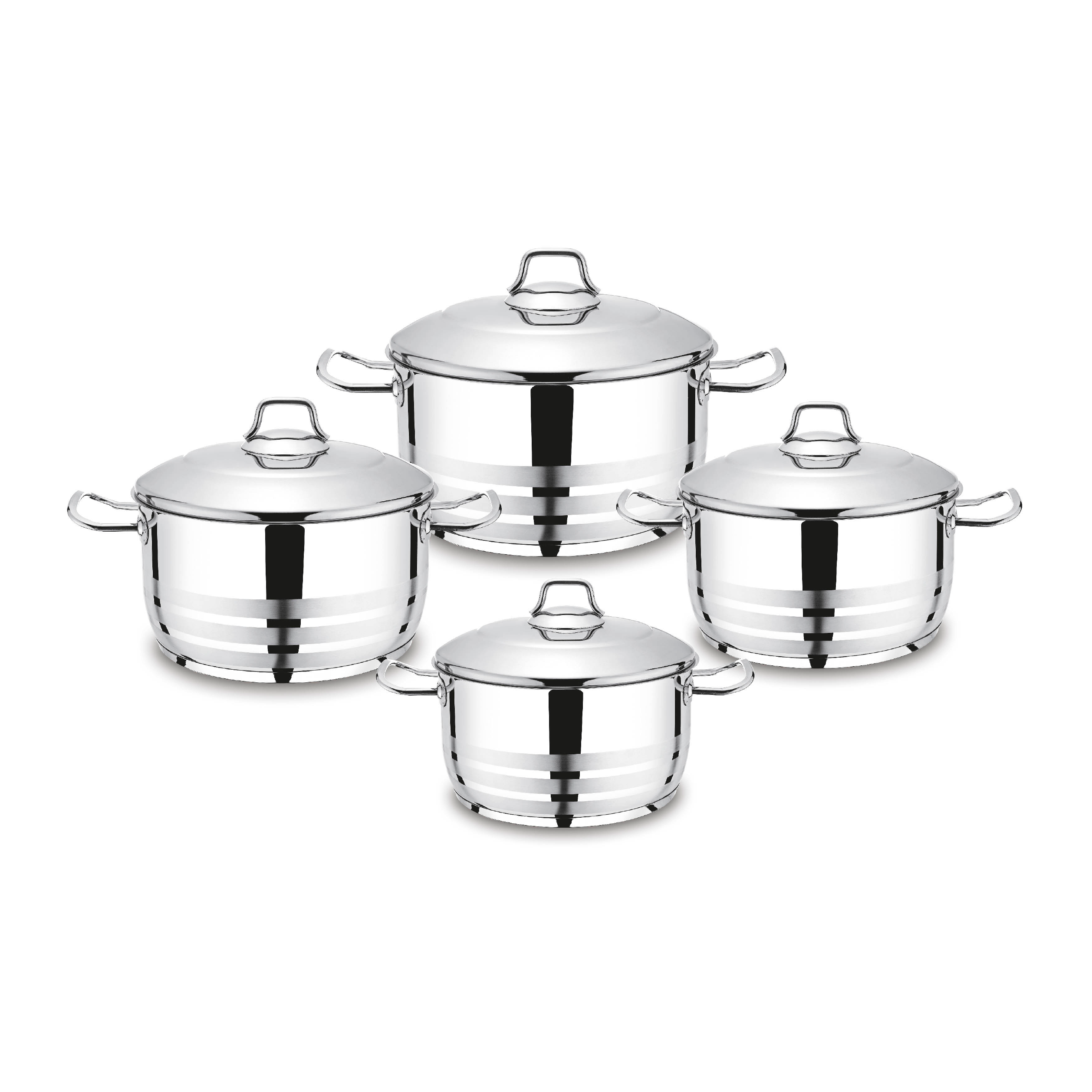Vivaldi Stainless Steel Lima Set of 8 PCS