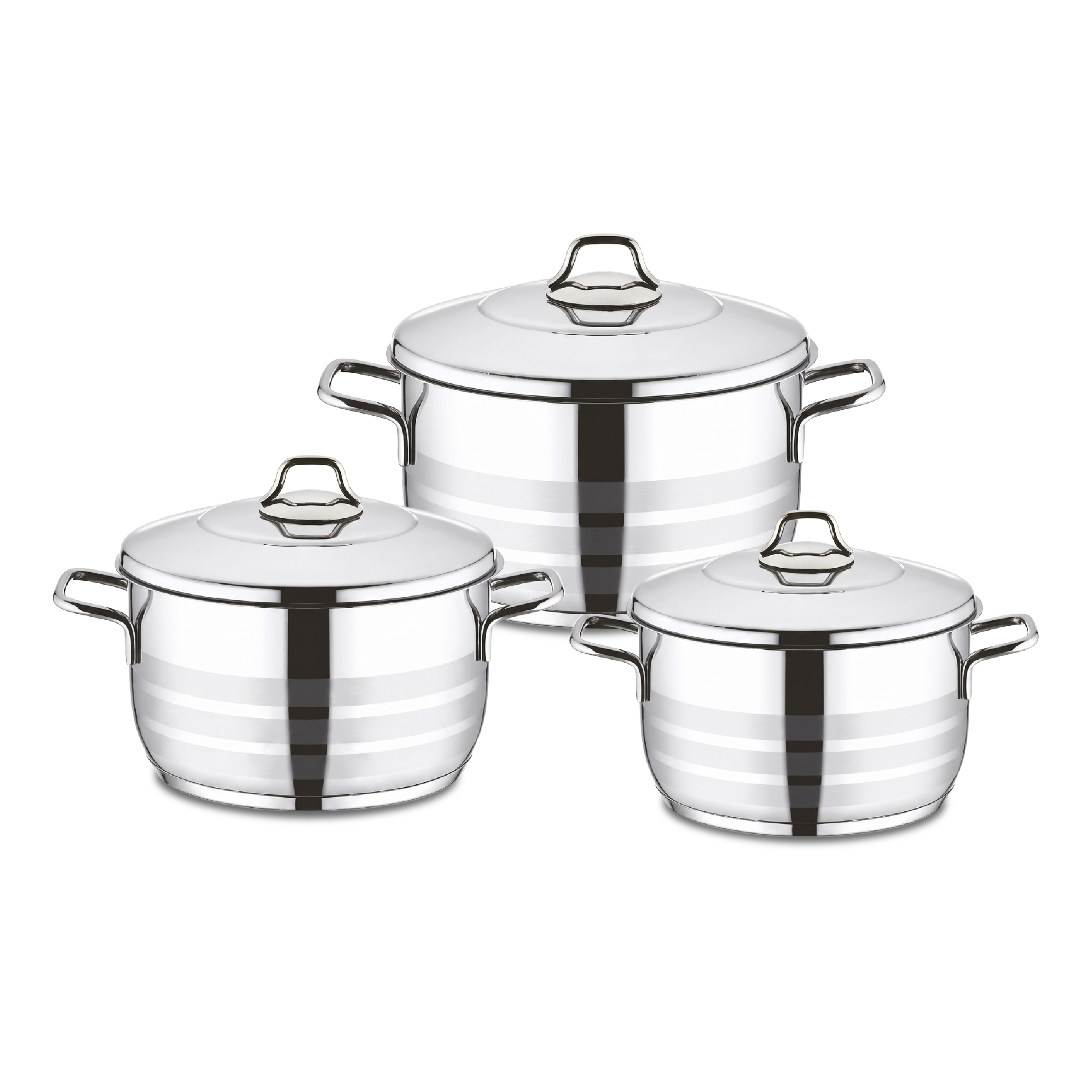 Vivaldi Stainless Steel Mega Set of 6 PCS