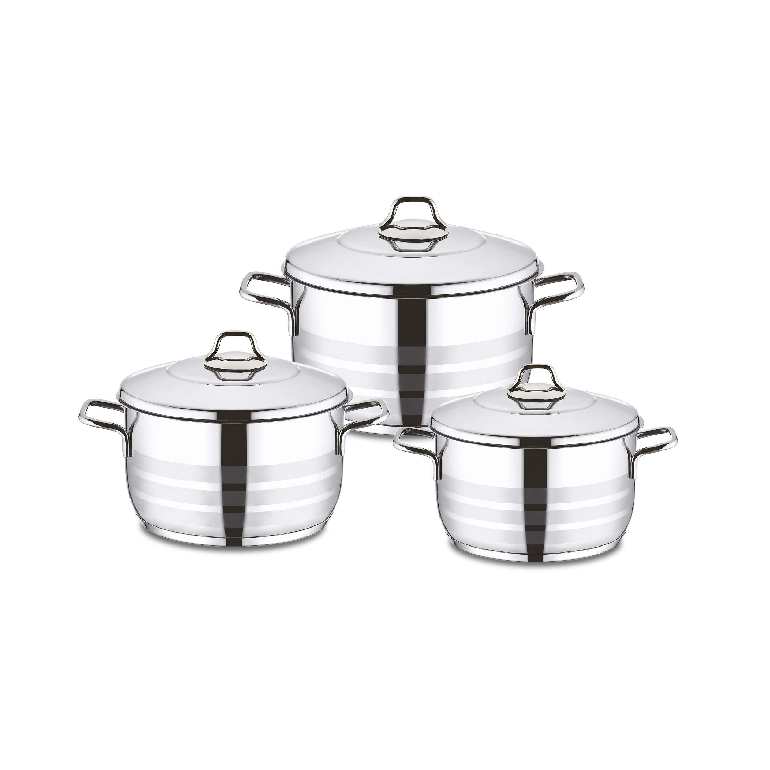 Vivaldi Stainless Steel Rose Set of 6 PCS