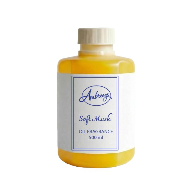 Ambreeze Essential Oil Diffuser Refill Soft Musk sant 500 Ml