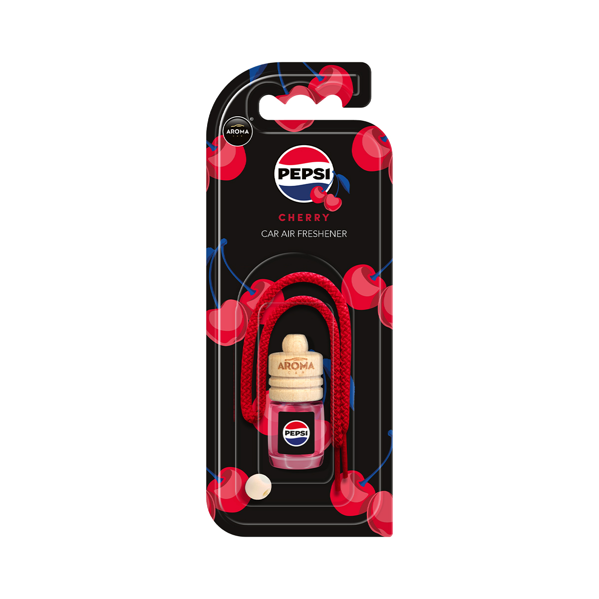 Aroma Car Air Freshener Pepsi Wood Cherry